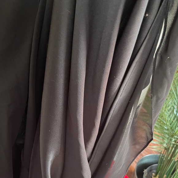 NWOT Alex Evenings Black and Silver Formal Dress Size 12 L Large - Picture 6 of 8